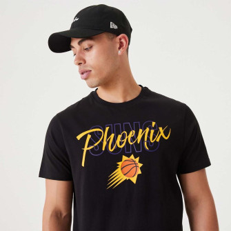 New Era NBA Phoenix Suns Team Logo T-Shirt ''Black''