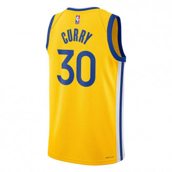 Air Jordan NBA Warriors Stephen Curry Statement Edition Swingman Jersey ''Yellow''