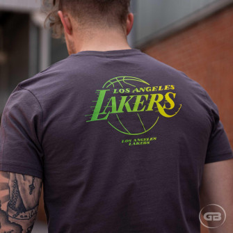 New Era NBA Fade Los Angeles Lakers T-Shirt ''Grey''