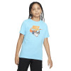 Nike Basic Shoes Graphic Kids T-Shirt ''Light Blue''