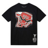 M&N NBA Chicago Bulls Big Face 7.0 T-Shirt ''Black''