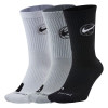 Nike Basketball Everyday Crew Socks 3-Pack ''White/Grey/Black''