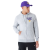 New Era NBA Los Angeles Lakers Script Full-Zip Hoodie ''Grey''