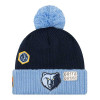 Zimska kapa New Era NBA Memphis Grizzlies Draft Knit