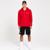 New Era Stripe Piping Chicago Bulls Zip-Up Hoodie ''Red''