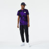 New Era Los Angeles Lakers All Over Error Print T-Shirt ''Purple''