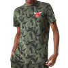 New Era Chicago Bulls Geometric Camo T-Shirt ''Green''