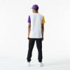 New Era Colour Block Los Angeles Lakers T-Shirt ''White''