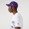 New Era Oil Slick Logo Infill Los Angeles Lakers T-Shirt ''White''