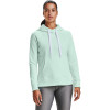 UA Rival Crew Fleece WMNS Hoodie ''Aqua''