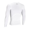 UA HeatGear Longsleeve Compresion Shirt ''White''