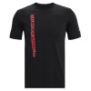 UA Vertical Wordmark T-Shirt ''Black''