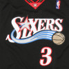 M&N NBA Philadelphia 76ers 2000-01 Swingman Jersey ''Black''