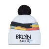 New Era NBA Brooklyn Nets City Edition Knit Hat ''White''