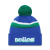 New Era NBA Dallas Mavericks City Edition Knit Hat ''Blue''