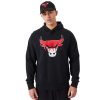 New Era NBA Chicago Bulls Drip Logo Hoodie ''Black''