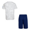 Air Jordan Jumpman All Over Print 2-Piece Kids Set ''White/Blue''