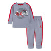 Air Jordan Comic Graphic Hoodie and Pants Kids Set ''Grey''