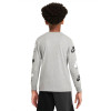 Air Jordan Tripple Jumpman Longsleeve Kids Shirt ''Grey''