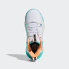 adidas Harden Stepback 3 Kids Shoes ''Cloud White/Beam Orange'' (GS)