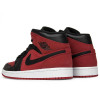 Air Jordan 1 Mid ''Gym Red / Black''