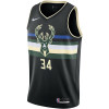 Nike Giannis Antetokounmpo Bucks Statement Edition Swingman Jersey ''Black''