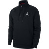 Air Jordan Jumpman 1/2 Zip Fleece Top ''Black''