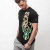 Kratka majica New Era Milwaukee Bucks ''Black''