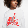 Air Jordan Jumpman Classics Crew Neck ''White/Infrared 23''