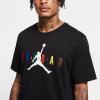 Air Jordan Air Wordmark T-Shirt ''Black/Multi Color''