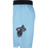 Nike NBA Miami Heat City Edition 2020 Swingman Shorts ''Laser Fuchsia/Blue Gale''