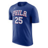 Nike NBA Philadelphia 76ers Ben Simmons T-Shirt ''Blue''