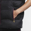 Air Jordan PSG Puffer Vest ''Bordeaux/Black/Metallic Gold''