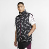 Air Jordan PSG Puffer Vest ''Bordeaux/Black/Metallic Gold''