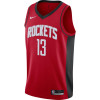Nike NBA Houston Rockets James Harden Icon Edition 2020 Swingman Jersey ''Red''