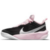 Nike Team Hustle D 10 FlyEase ''Black/Metalic Silver/Pink Foam'' (GS)