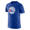 Nike NBA Philadelphia 76ers Logo T-Shirt ''Blue''