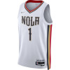 Nike Dri-FIT NBA City Edition New Orleans Pelicans Zion Williamson Jersey ''White''