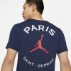 Air Jordan Paris Saint-Germain Logo T-Shirt ''Midnight Navy''