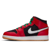 Air Jordan 1 Mid SE Kids Shoes ''Christmas'' (GS)