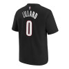 Nike NBA Portland Trail Blazers Damian Lillard Kids T-Shirt ''Black''