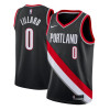 Nike NBA Portland Trail Blazers Damian Lillard Kids Jersey ''Black''