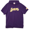 M&N NBA LA Lakers Gameday Shortsleeve Hoodie ''Purple''