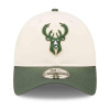 New Era NBA Draft Milwaukee Bucks 9Twenty Cap ''Cream''