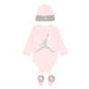 Air Jordan Jumpman Logo Baby Set ''Pink/Grey''