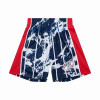 M&N Team Marble Swingman Houston Rockets 1996 Shorts ''Blue''