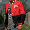 New Era Chicago Bulls Colour Block Jacket ''Red''