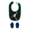 Air Jordan Jumpman Mismatch Baby Set ''Black/Blue''