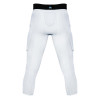 Blindsave 3/4 Tights With Full Protection ''White''