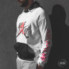 Men’s Air Jordan Jumpman Classics Lightweight Fleece Hoodie ''White/Black''